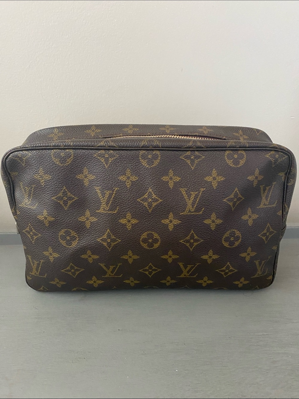 Louis Vuitton Monogram Trousse Toiletry Pouch 28 with LV Dust Bag